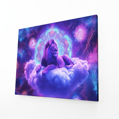 Peaceful Dream Lion Wall Art