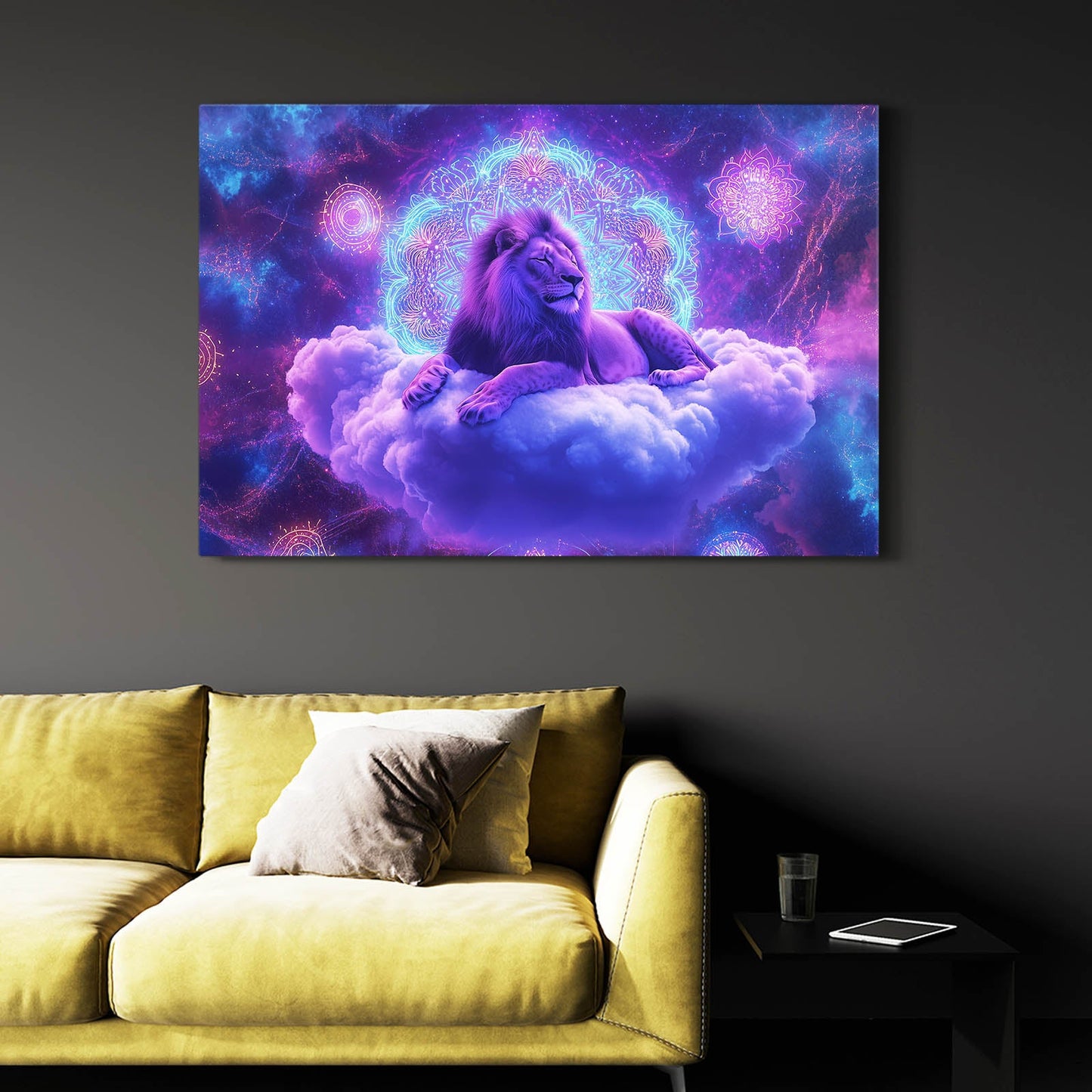 Peaceful Dream Lion Wall Art