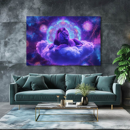 Peaceful Dream Lion Wall Art