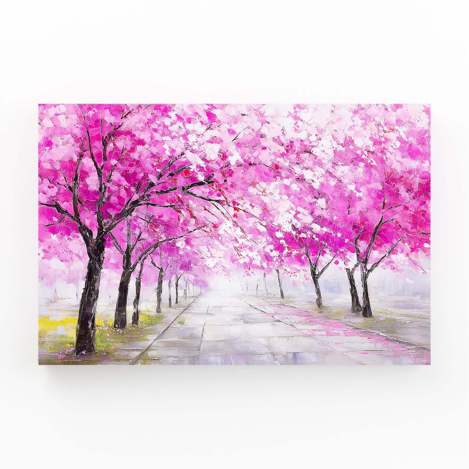 Petal Avenue Cherry Blossom Art – petal avenue cherry blossom canvas print