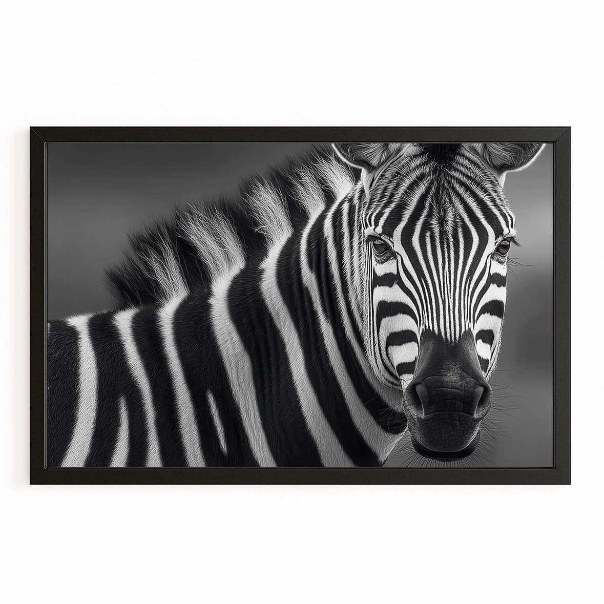 Photography Zebra Prints — classic canvas print, canvas print on white background