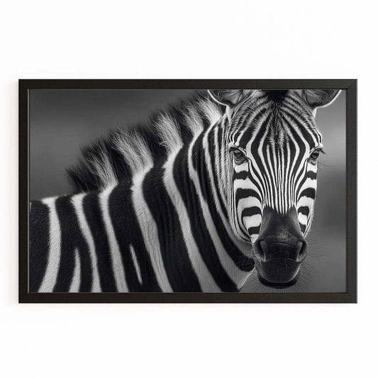 Photography Zebra Prints – canvas print on white background