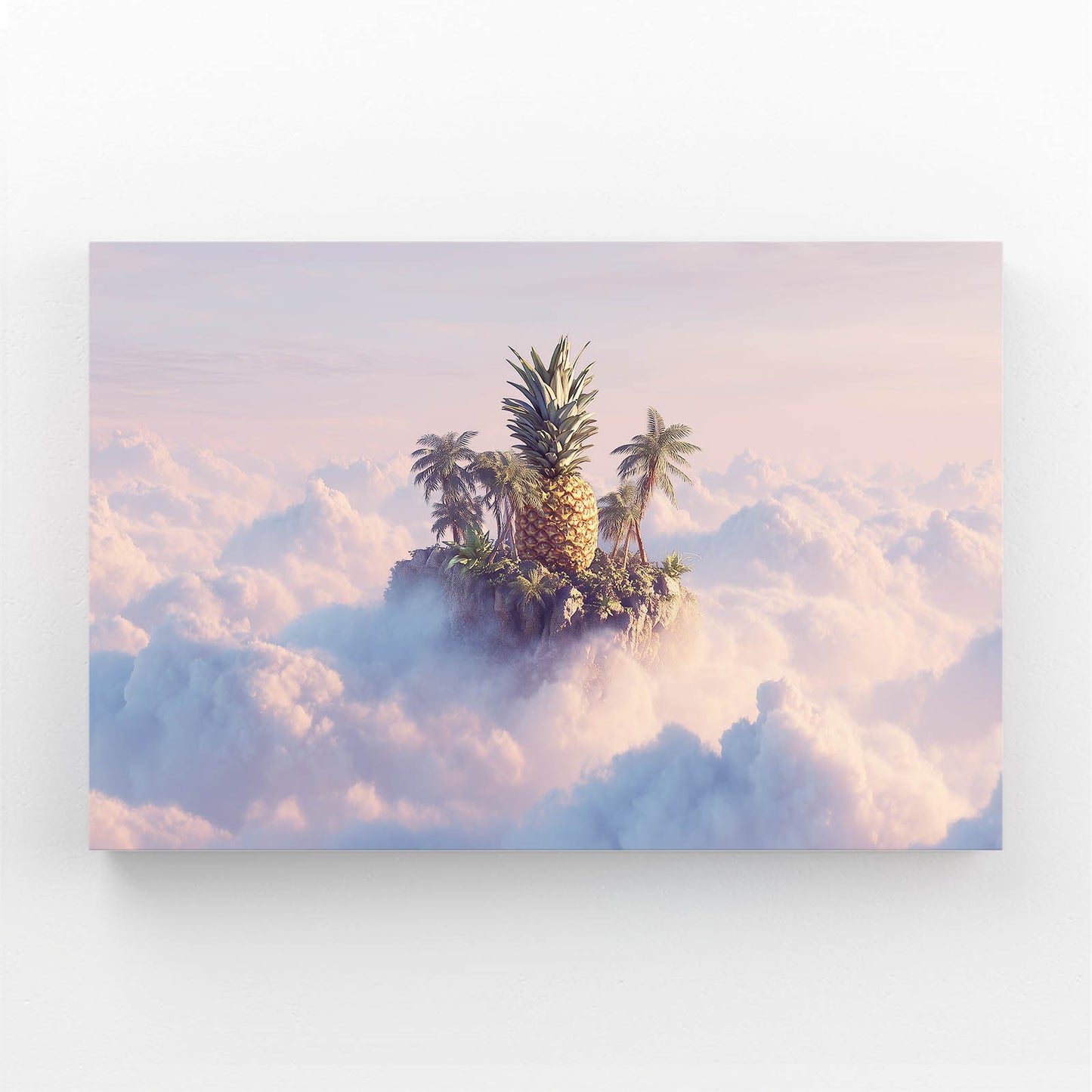 Pineapple Cloud Island Fruit Prints – pineapple cloud island fruit canvas print