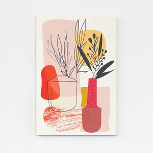 Pink Boho Wall Art