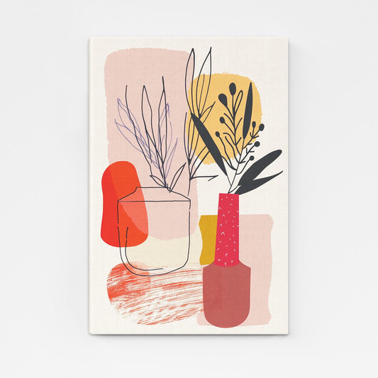Pink Boho Wall Art