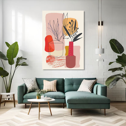 Pink Boho Wall Art