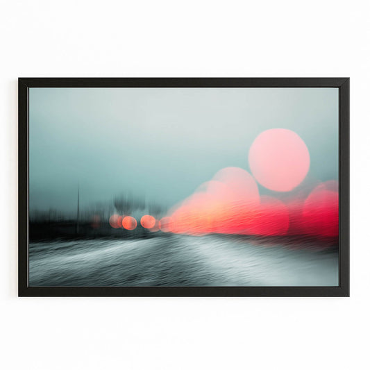 Pink Mist Photography Canvas – canvas print on white background