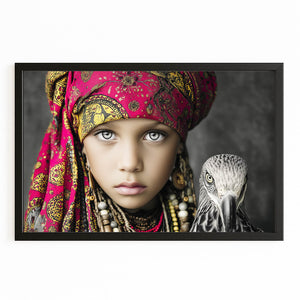 Pink Scarf Photography Wall Decor