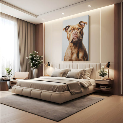 Pitbull Dog Artwork