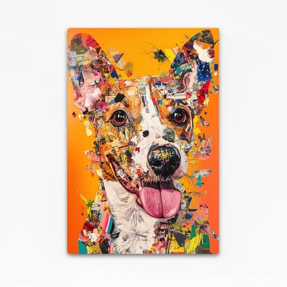 Pop Art Dog Painting