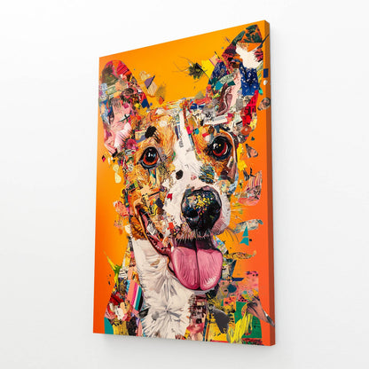 Pop Art Dog Painting
