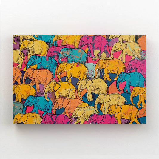 Pop Art Elephants