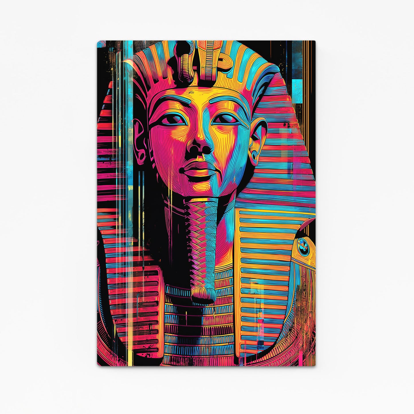 Pop Art Tutankhamun Egyptian Wall Art – pop art tutankhamun egyptian canvas print