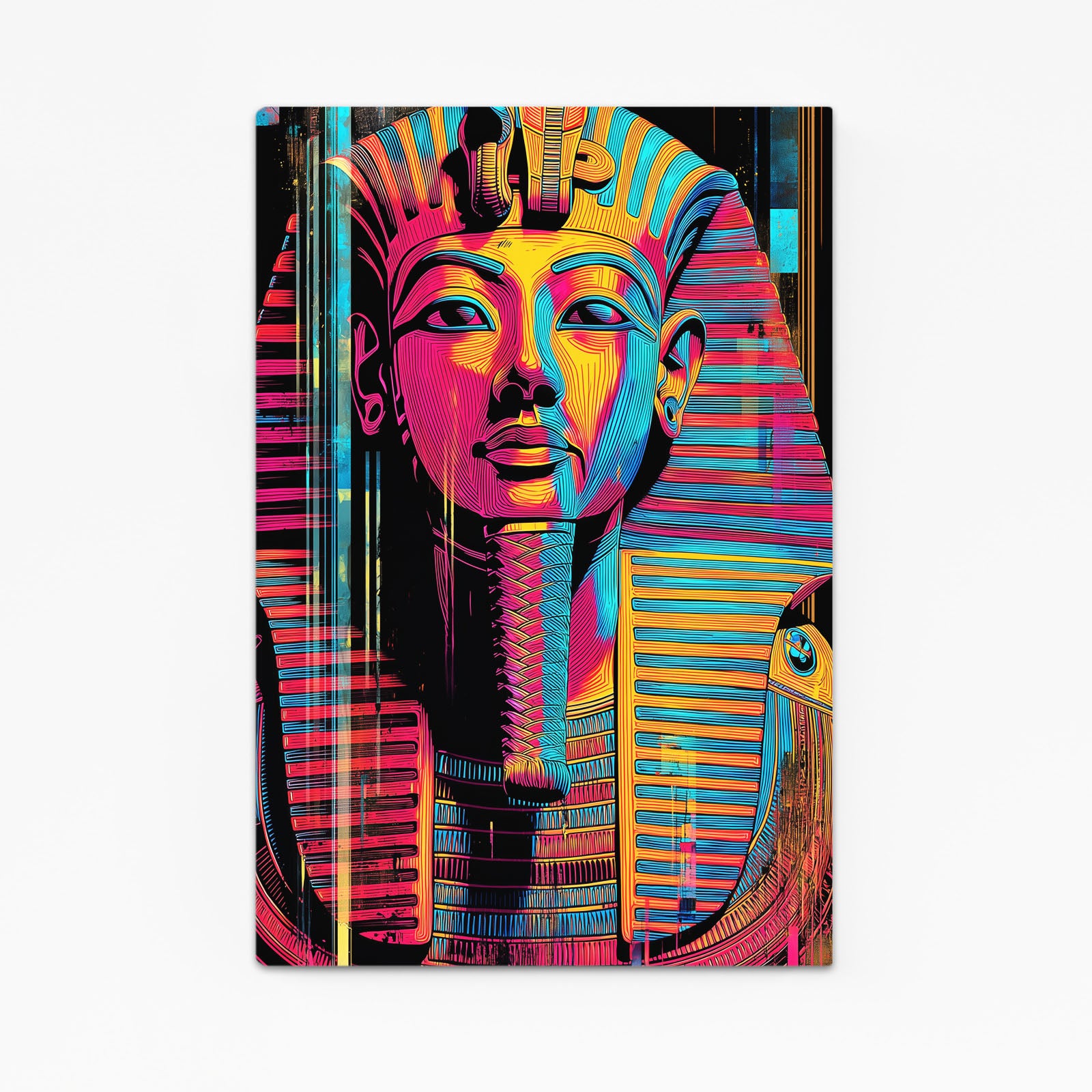 Pop Art Tutankhamun Egyptian Wall Art – pop art tutankhamun egyptian canvas print