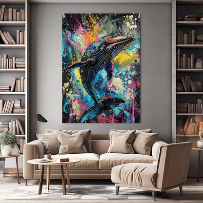 Pop Art Whale