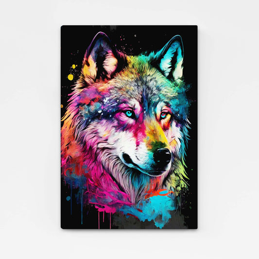 Pop Art Wolf Art