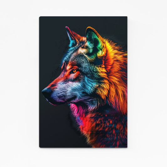 Pop Art Wolf Artwork