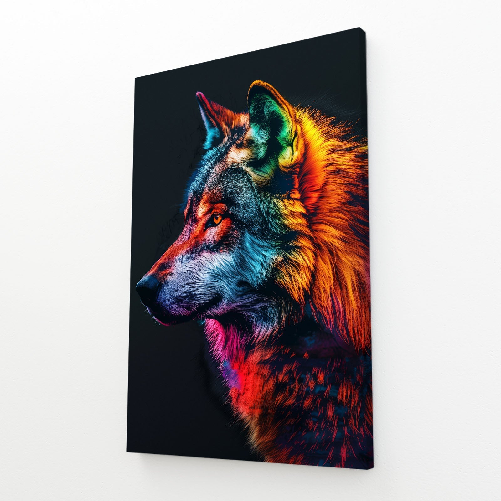 Pop Art Wolf Artwork
