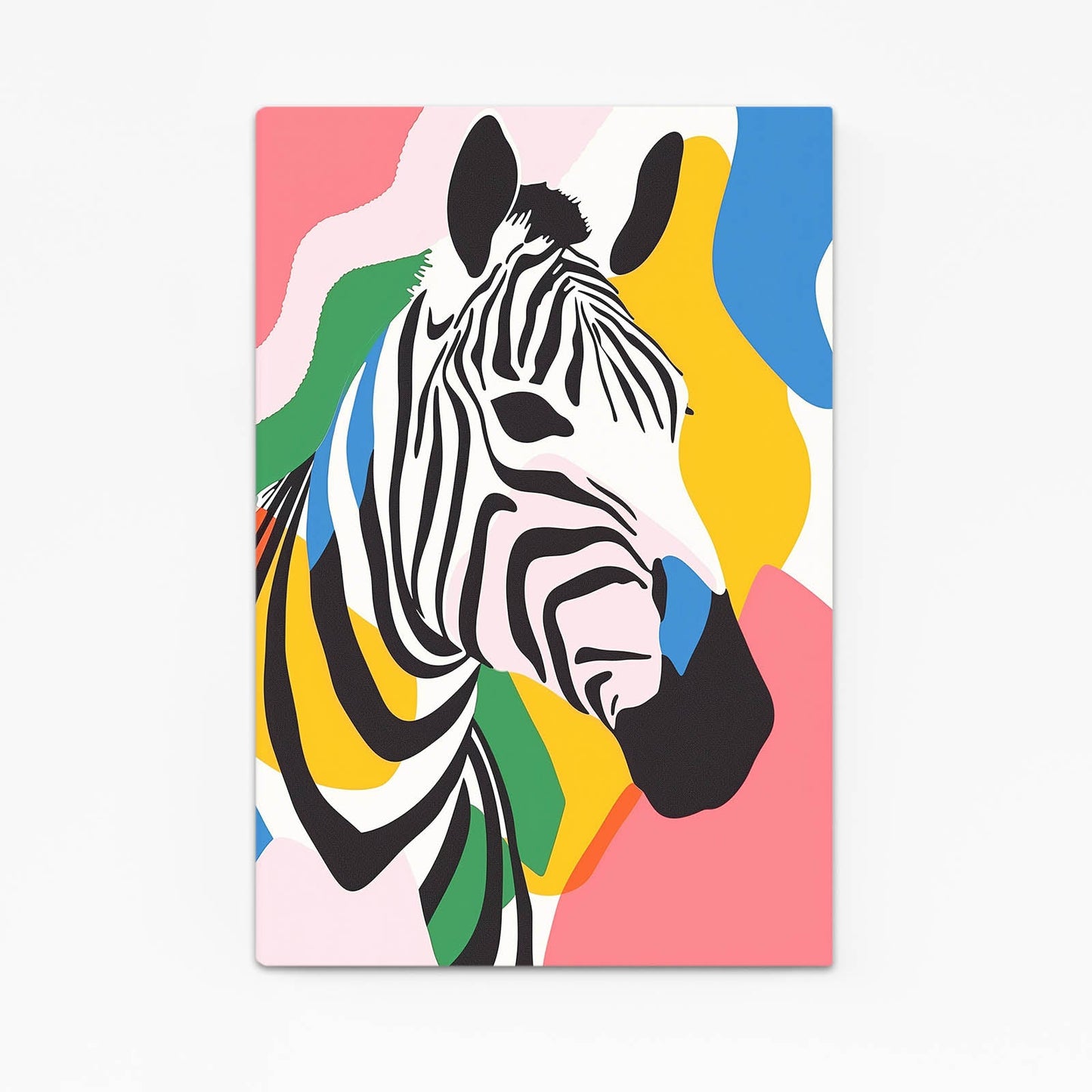 Pop Art Zebra Art – pop art canvas print