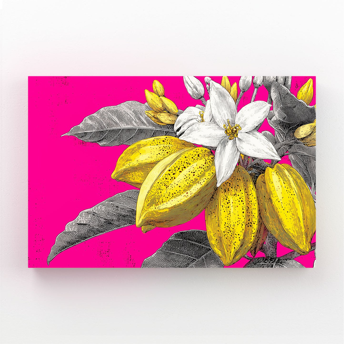 Pop Banana Bloom Fruit Canvas – pop banana bloom fruit canvas print
