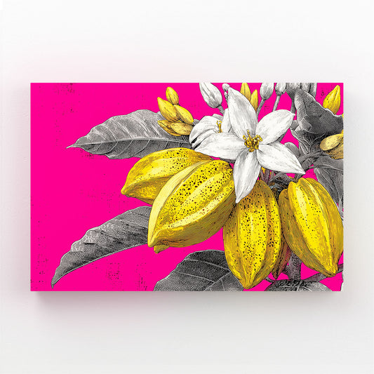 Pop Banana Bloom Fruit Canvas – pop banana bloom fruit canvas print