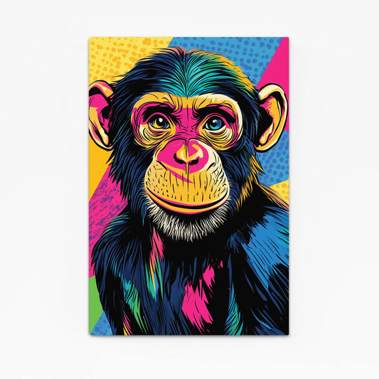 Pop Color Grin Monkey Canvas – pop color grin monkey canvas print