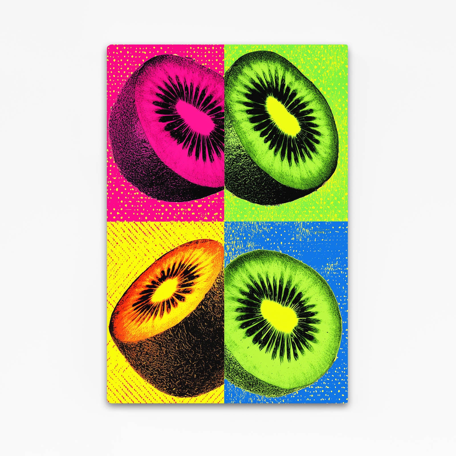Pop Kiwi Panels Fruit Art – pop kiwi panels fruit canvas print