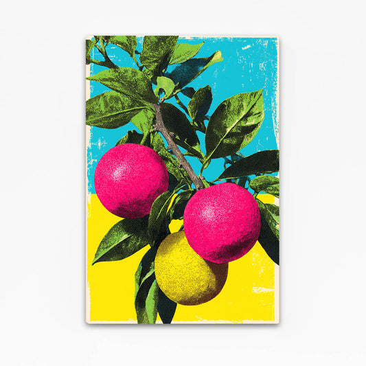 Pop Pomegranate Branch Fruit Canvas – pop pomegranate branch fruit canvas print