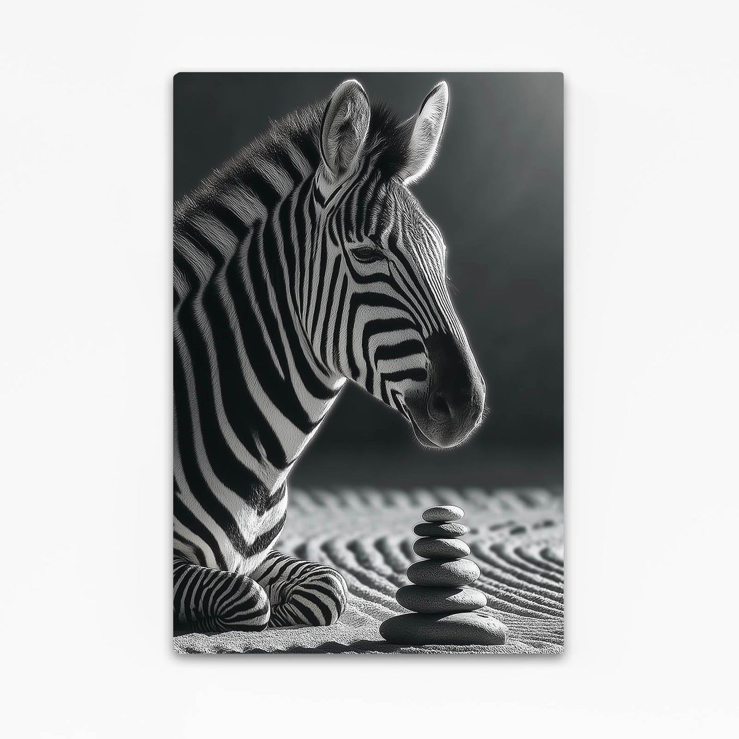 Portrait Zebra Prints – portrait canvas print