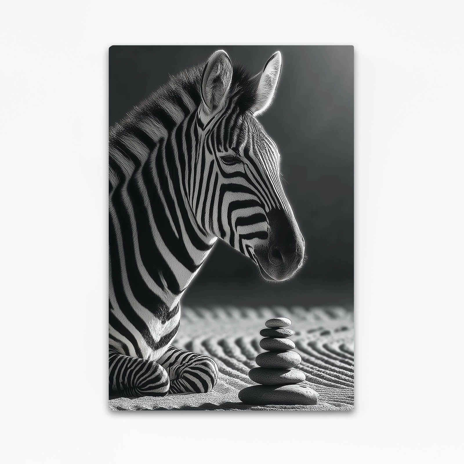 Portrait Zebra Prints – portrait canvas print