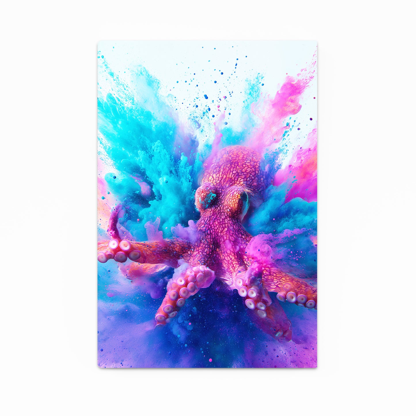 Powder Burst Octopus Prints – powder burst octopus canvas print