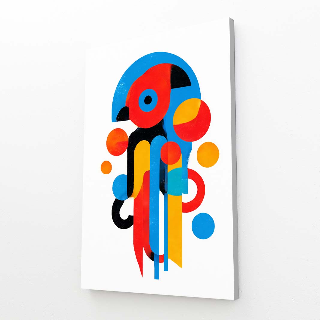 Primary Shapes Octopus Prints – primary shapes octopus canvas print