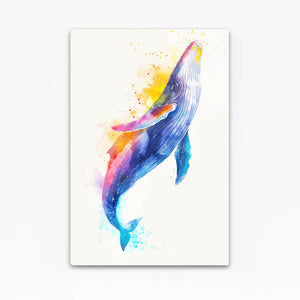 Prism Ascent Whale Art