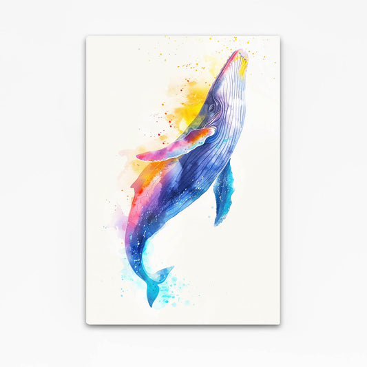 Prism Ascent Whale Art