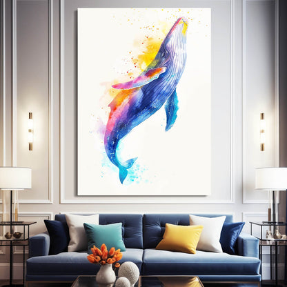 Prism Ascent Whale Art