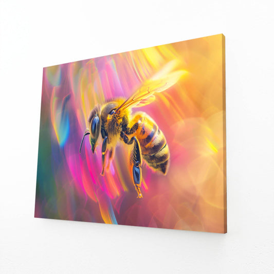 Prismatic Bee Art