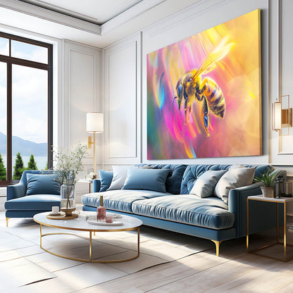 Prismatic Bee Art