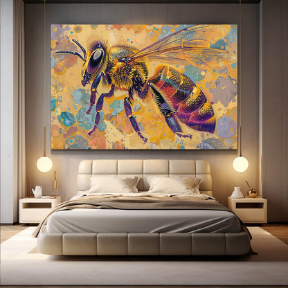 Psychedelic Pop Bee Art