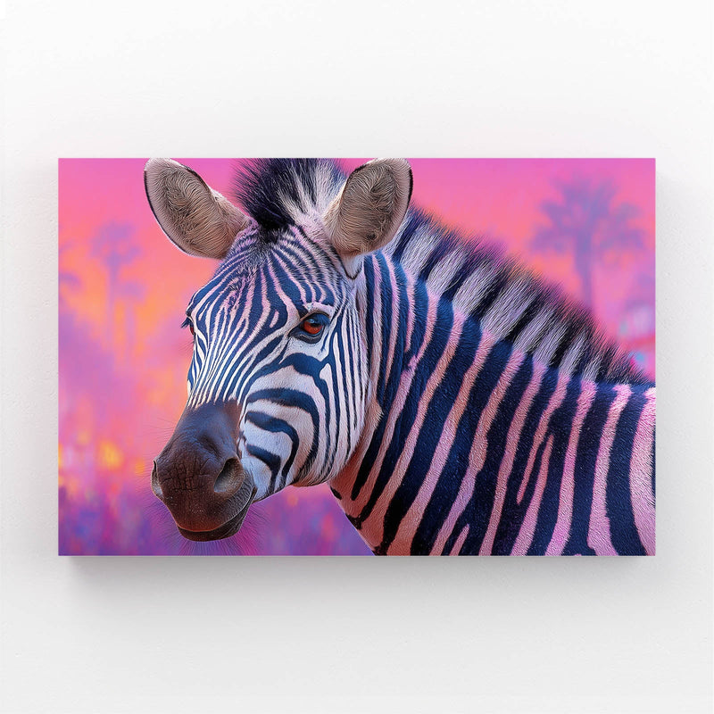 Purple Zebra Prints – purple canvas print