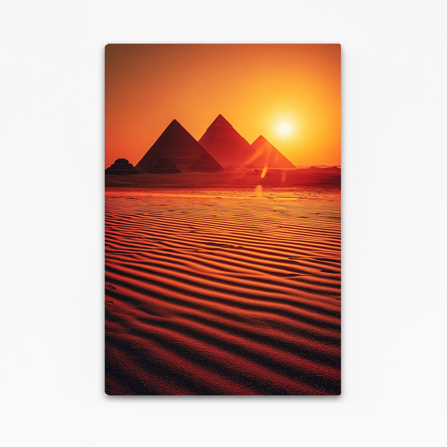 Pyramid Desert Sunset Egyptian Art – pyramid desert sunset egyptian canvas print