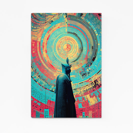 Radial Silhouette Pattern Egyptian Canvas – radial silhouette pattern egyptian canvas print