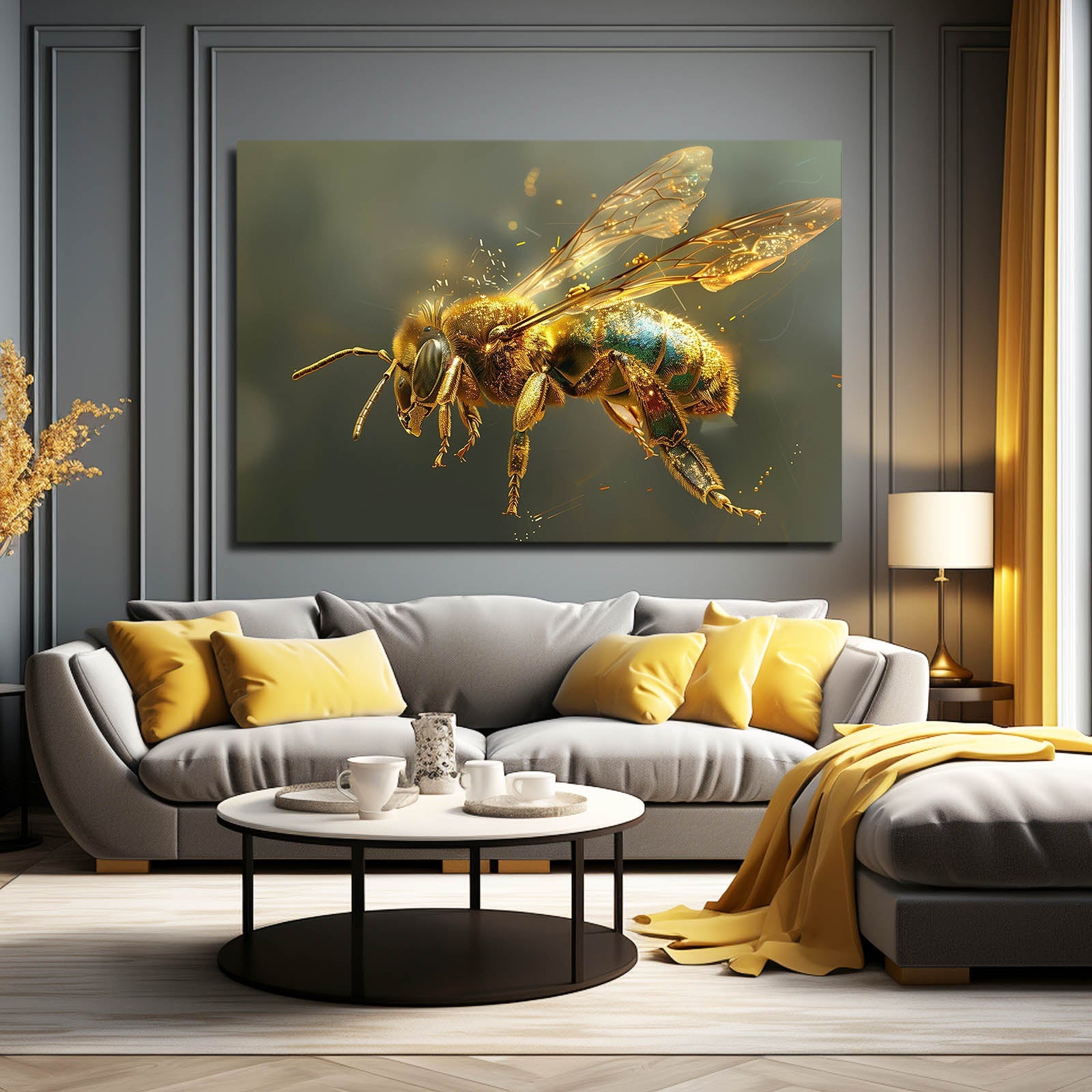 Radiant Bee Art