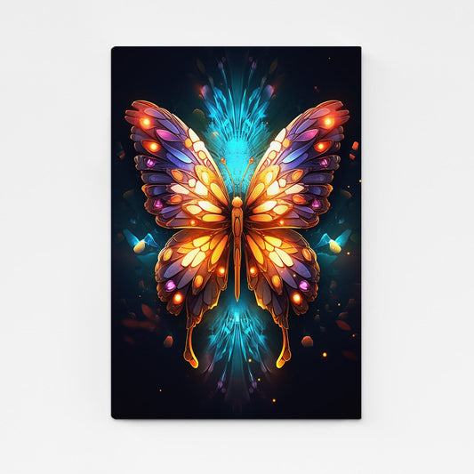 Radiant Butterfly Wall Art
