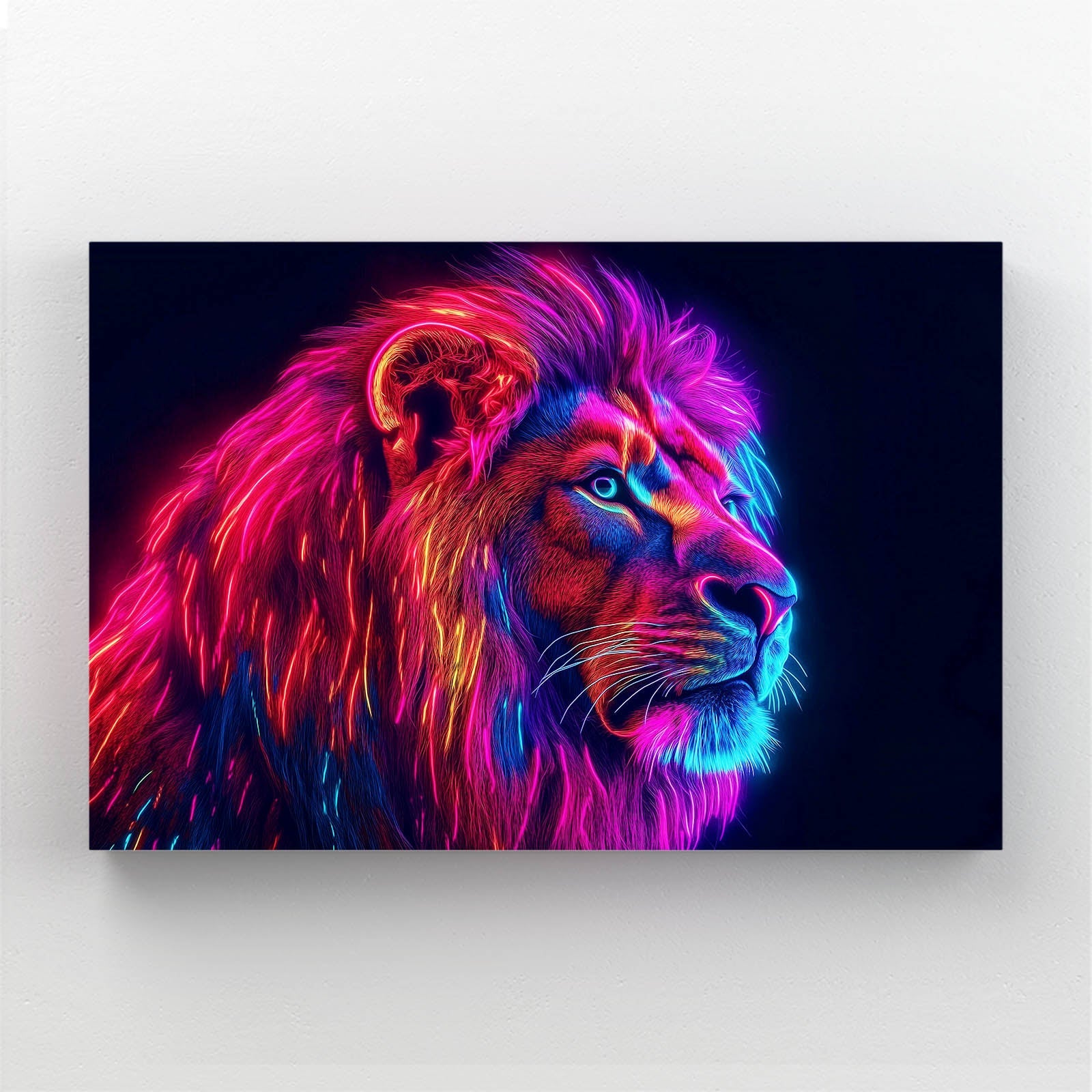 Radiant Lion Wall Art