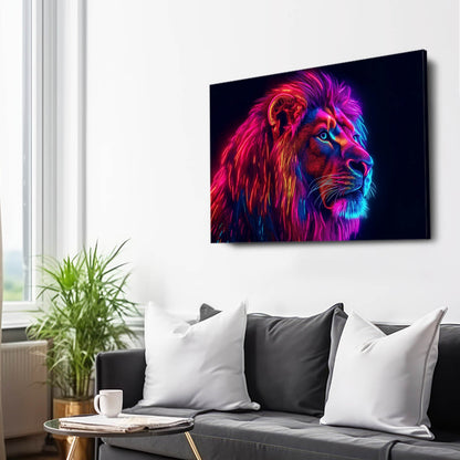 Radiant Lion Wall Art
