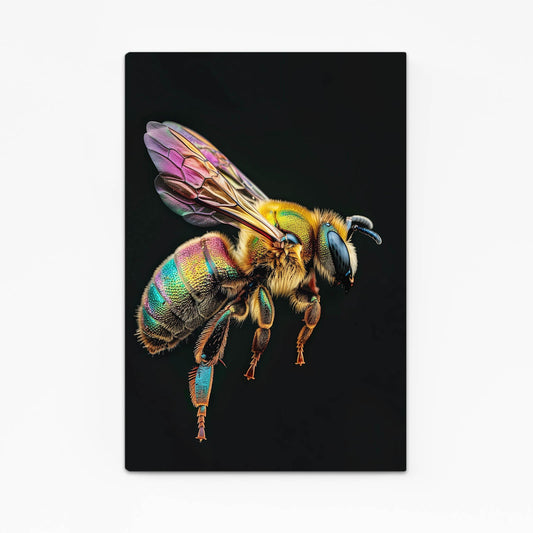 Rainbow Bee Art