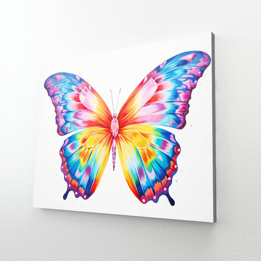 Rainbow Butterfly Wall Art