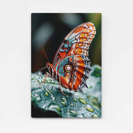 Raindrop Butterfly Wall Art