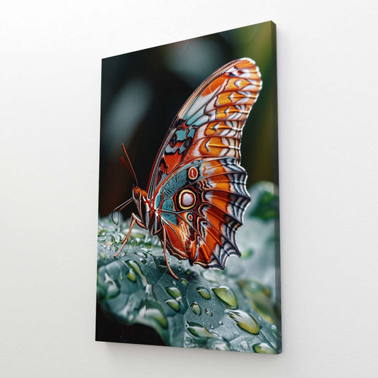 Raindrop Butterfly Wall Art