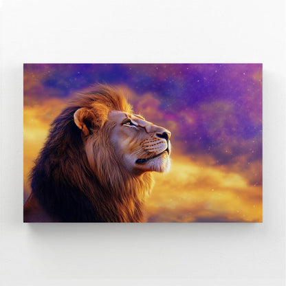 Realistic Lion Art
